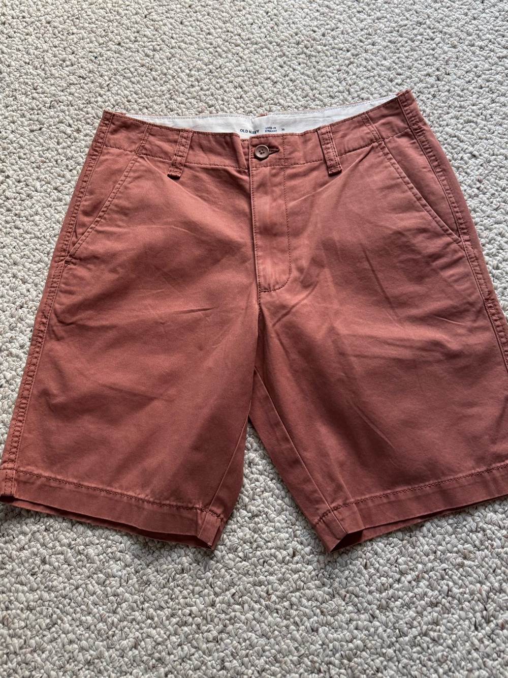 EUC Old Navy Men's Rust Chino Shorts